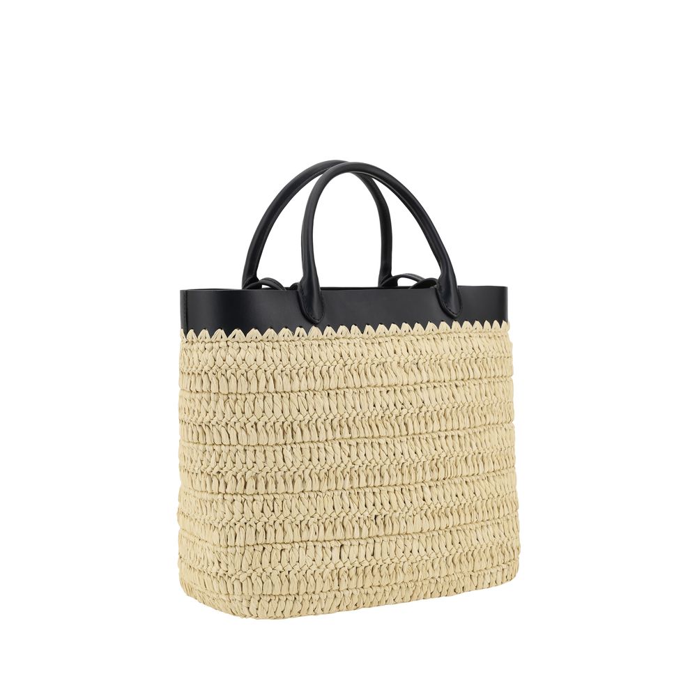 Sac fourre-tout en raphia tissé