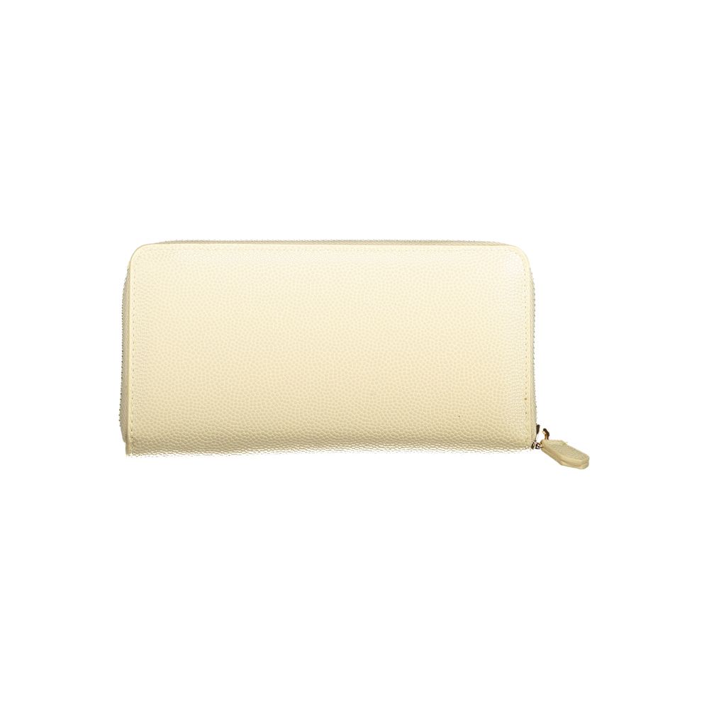 Portefeuille en polyéthylène beige
