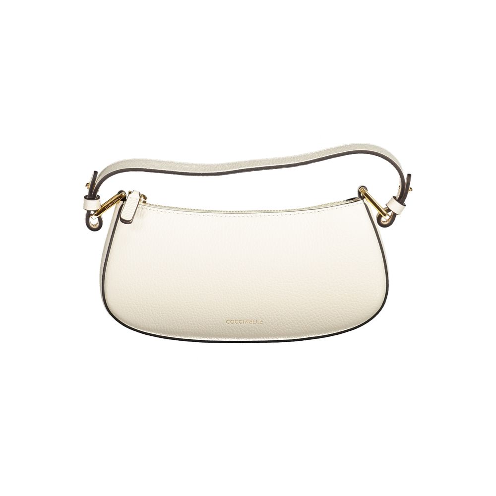 Sac à main en cuir blanc