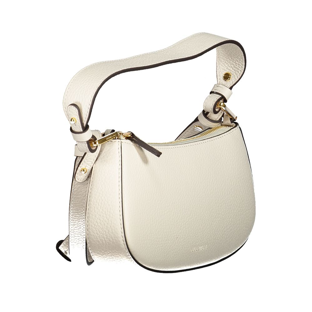 Sac à main en cuir blanc