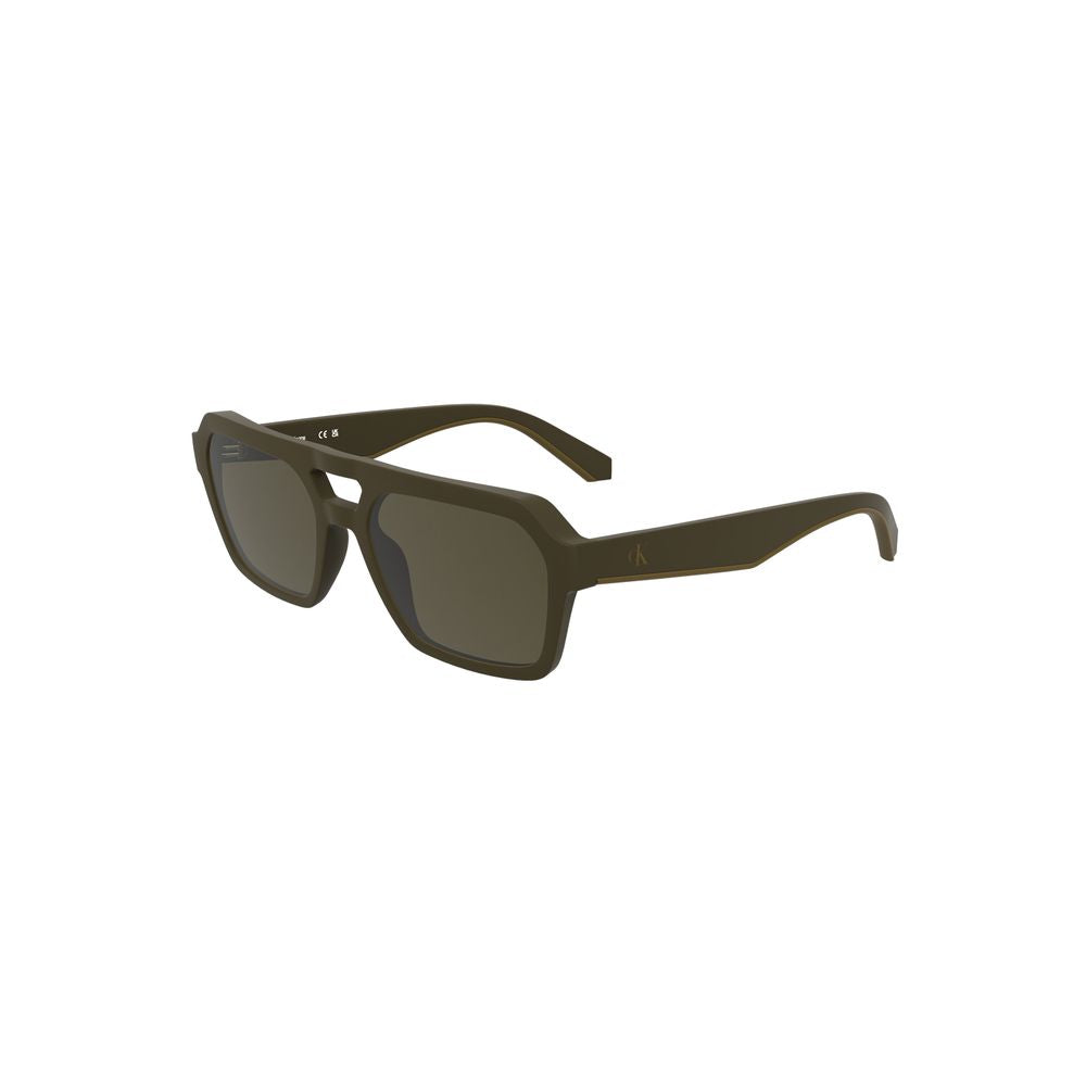 Gafas de sol marrones de tela de base biológica