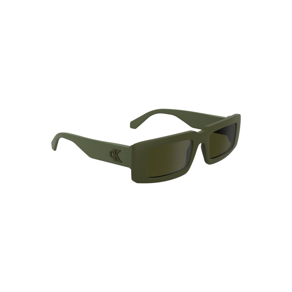 Lunettes de soleil en tissu biosourcé vert