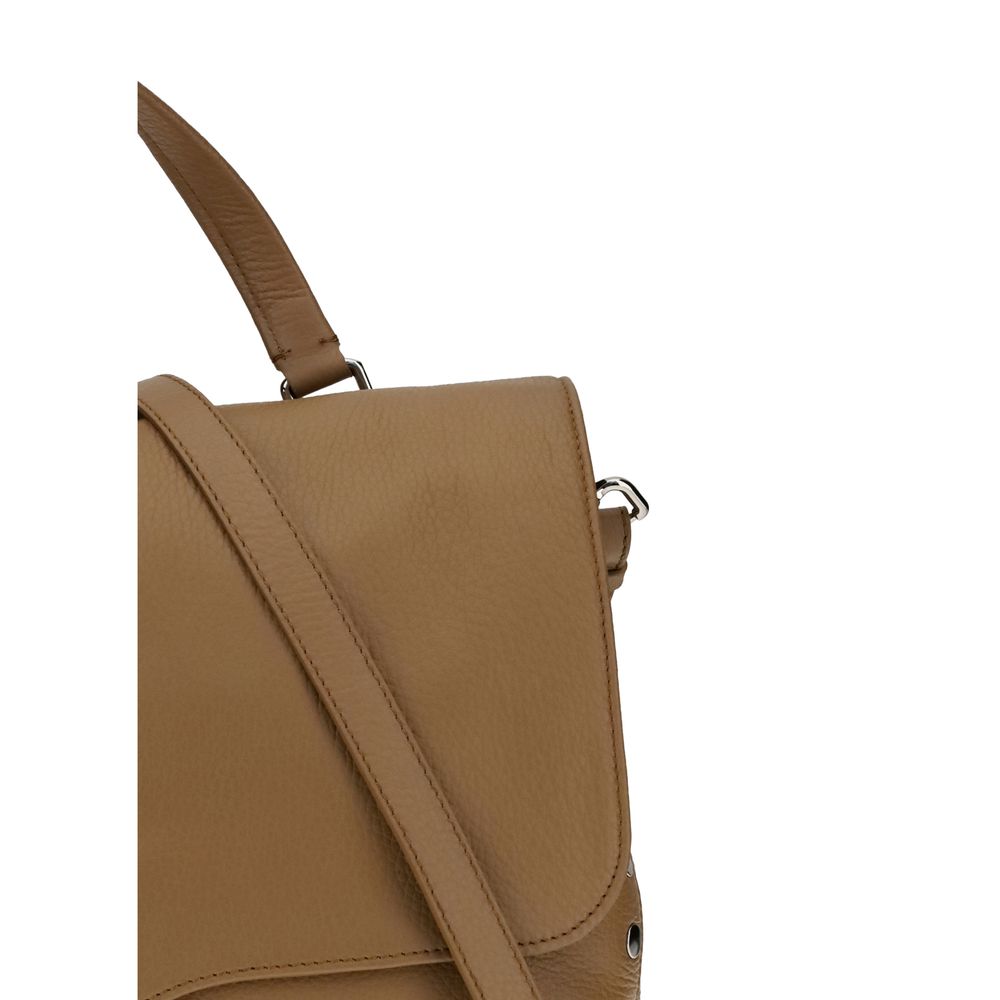 Medium Postina Bag in Tumbled Leather