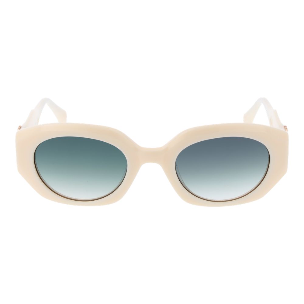Lunettes de soleil blanches pour femmes