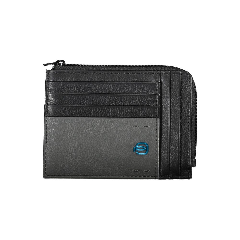 Card Holder Wallet with Zipped Coin Pocket