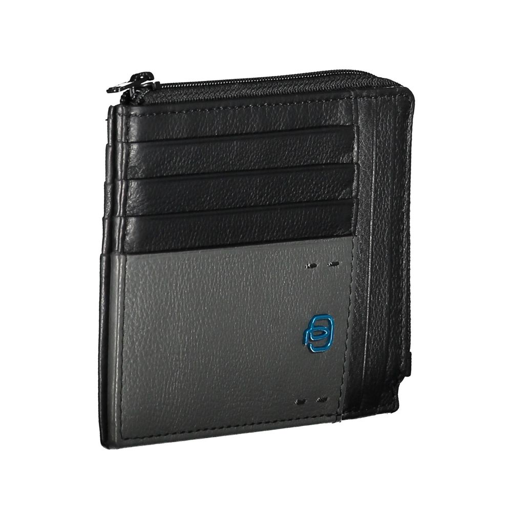 Card Holder Wallet with Zipped Coin Pocket