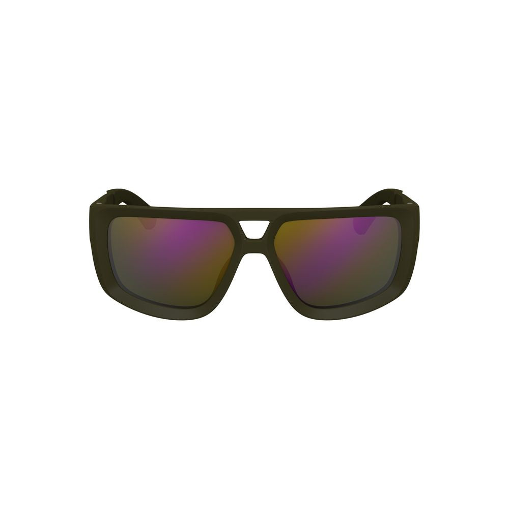 Green Plastic Sunglasses