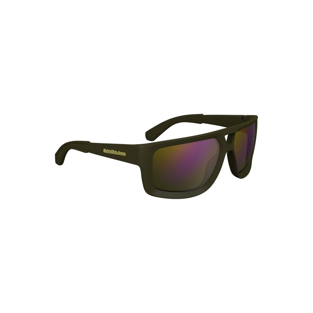 Green Plastic Sunglasses