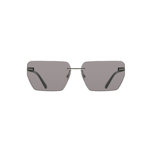 Gafas de sol de metal gris