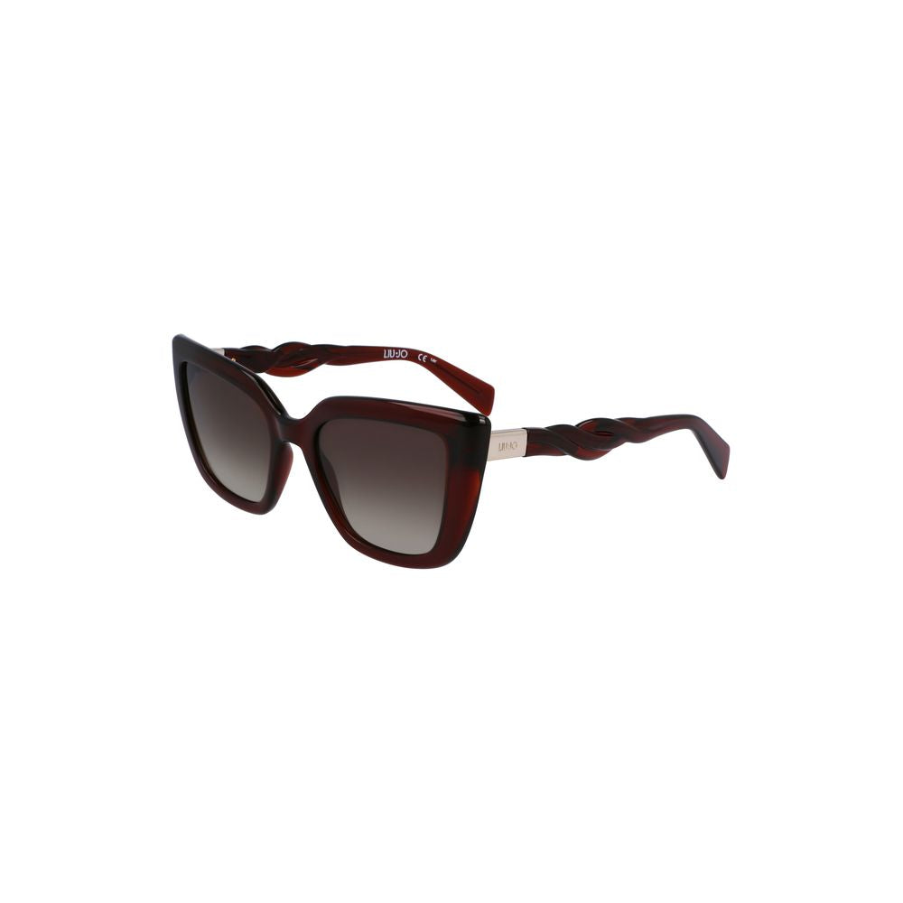 Lunettes de soleil marron bio-injectées pour femme