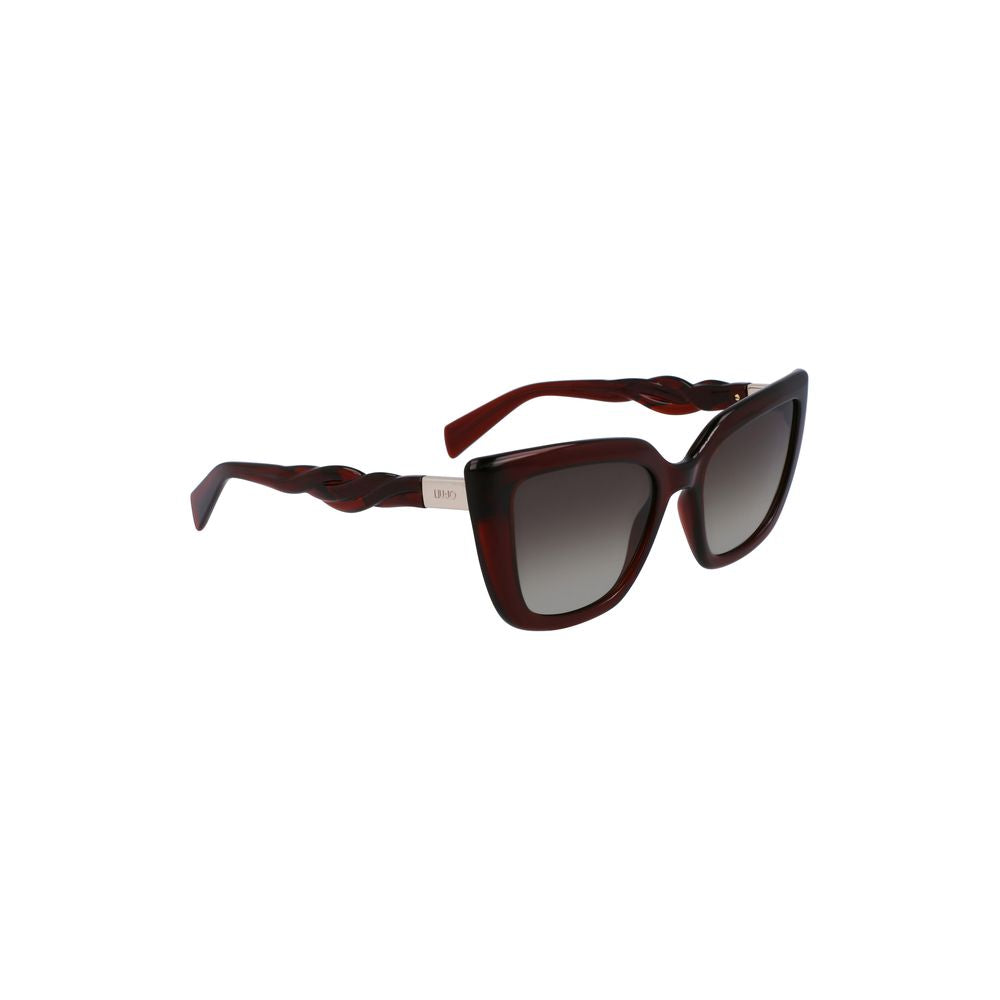 Lunettes de soleil marron bio-injectées pour femme