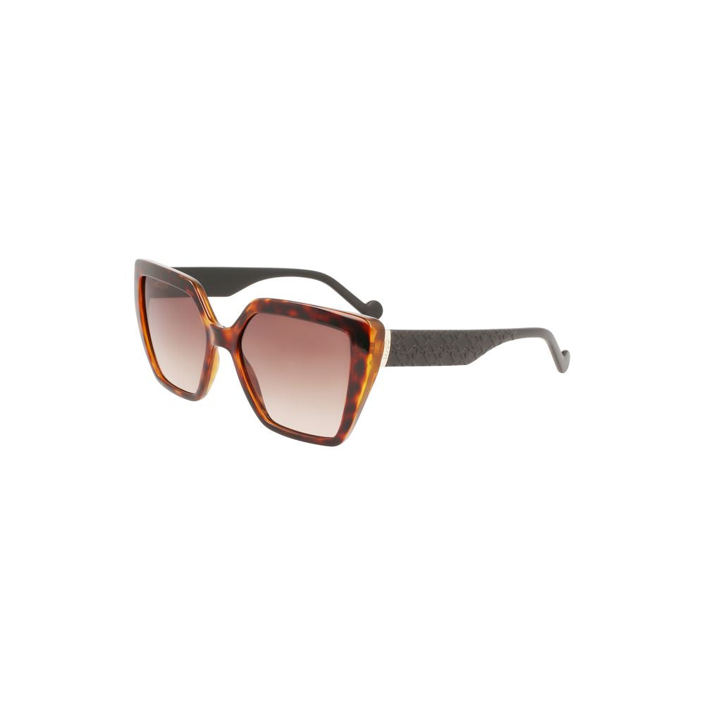 Lunettes de soleil marron bio-injectées pour femme