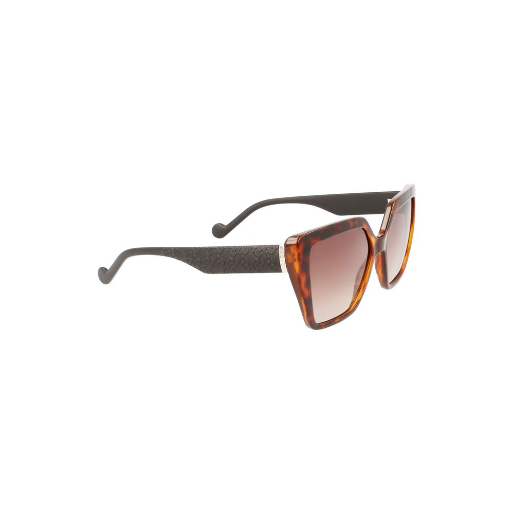 Lunettes de soleil marron bio-injectées pour femme