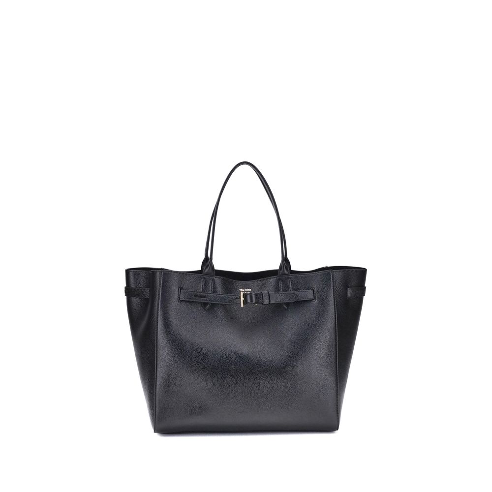 Grain Leather Audrey Large Tote