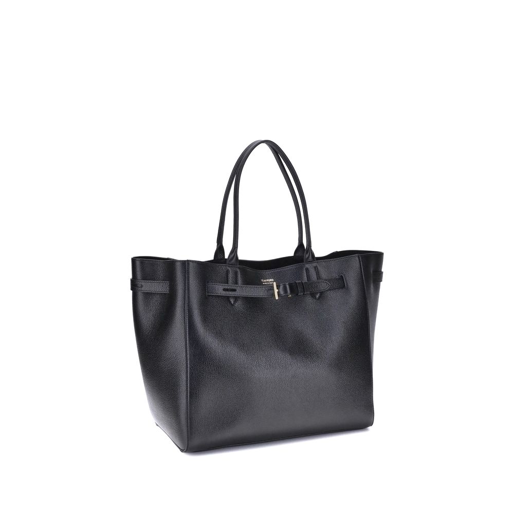 Grain Leather Audrey Large Tote