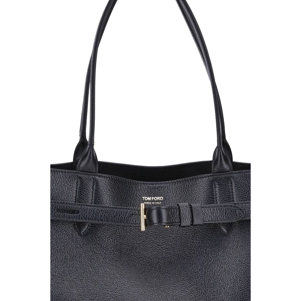 Grain Leather Audrey Large Tote