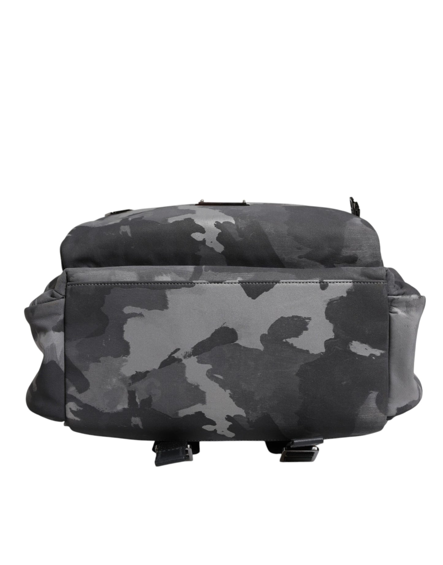 Camouflage Logo Plaque Backpack