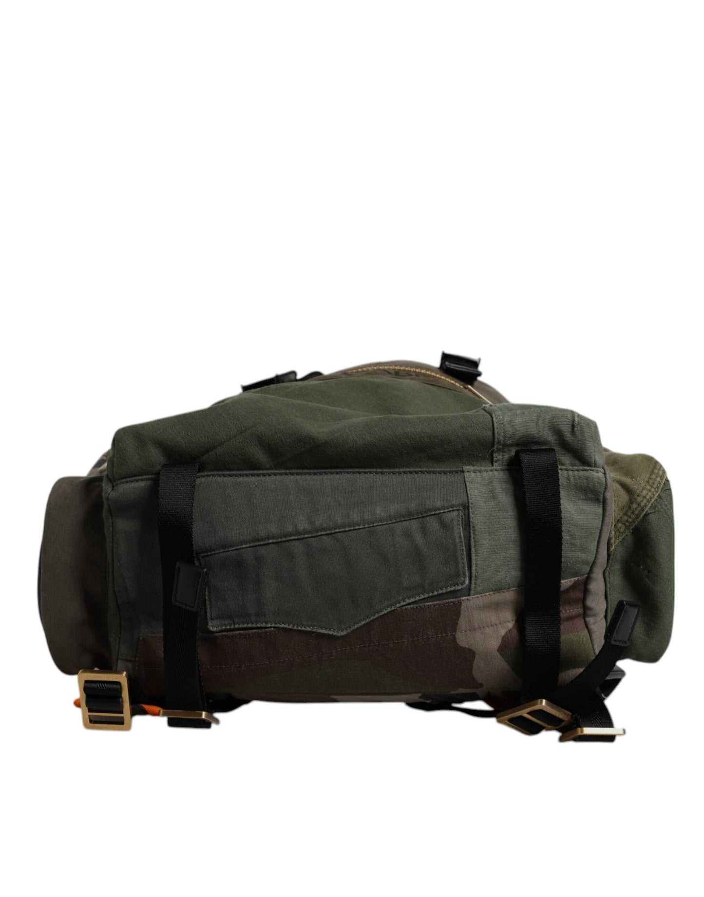 Military Patchwork Travel Backpack