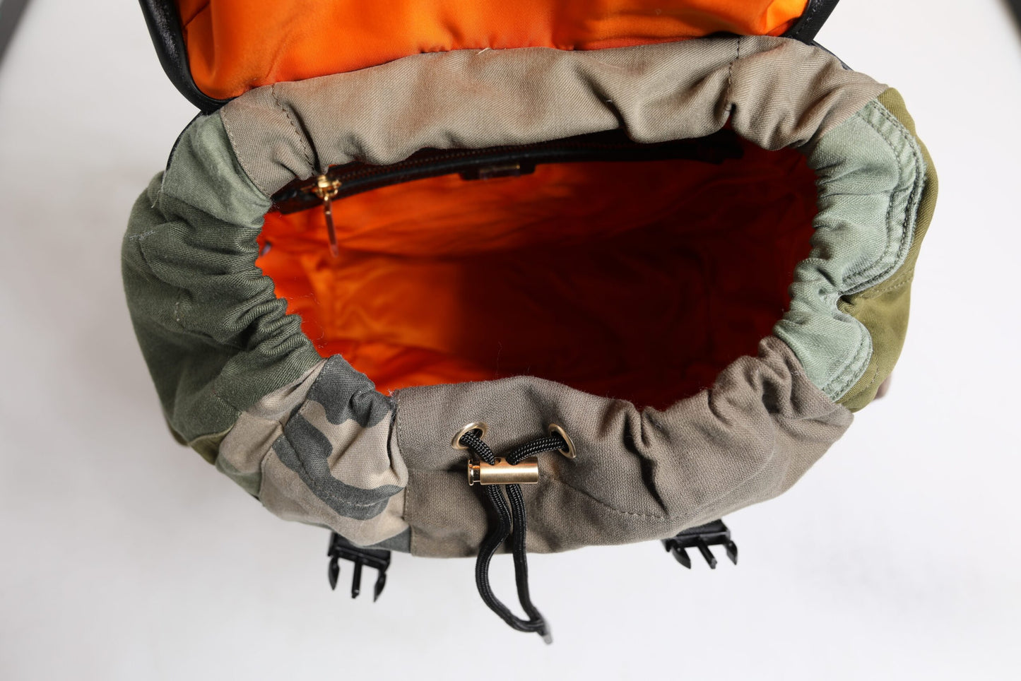 Military Patchwork Travel Backpack