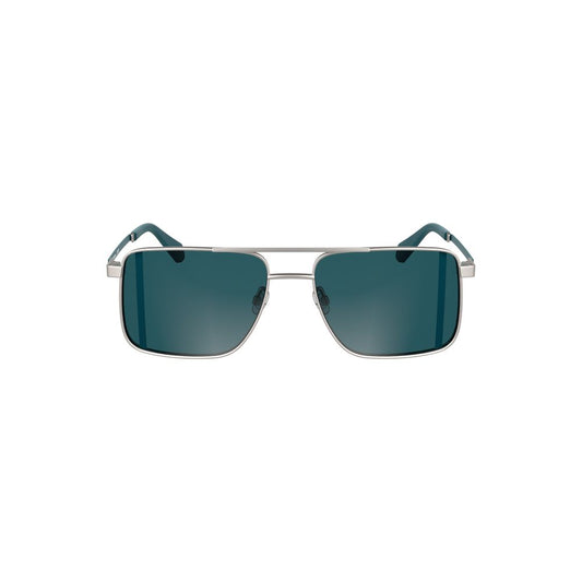 Gray Metal Sunglasses