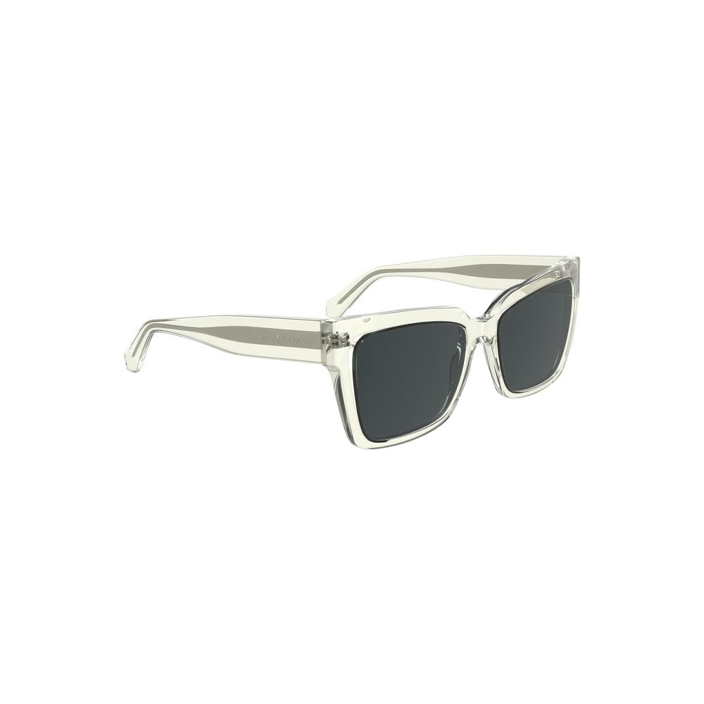 Gafas de sol de plástico transparente