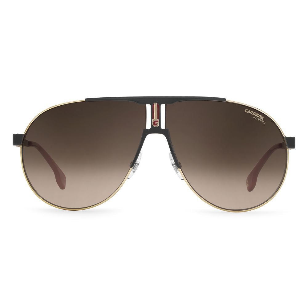 Lunettes de soleil en métal bicolore