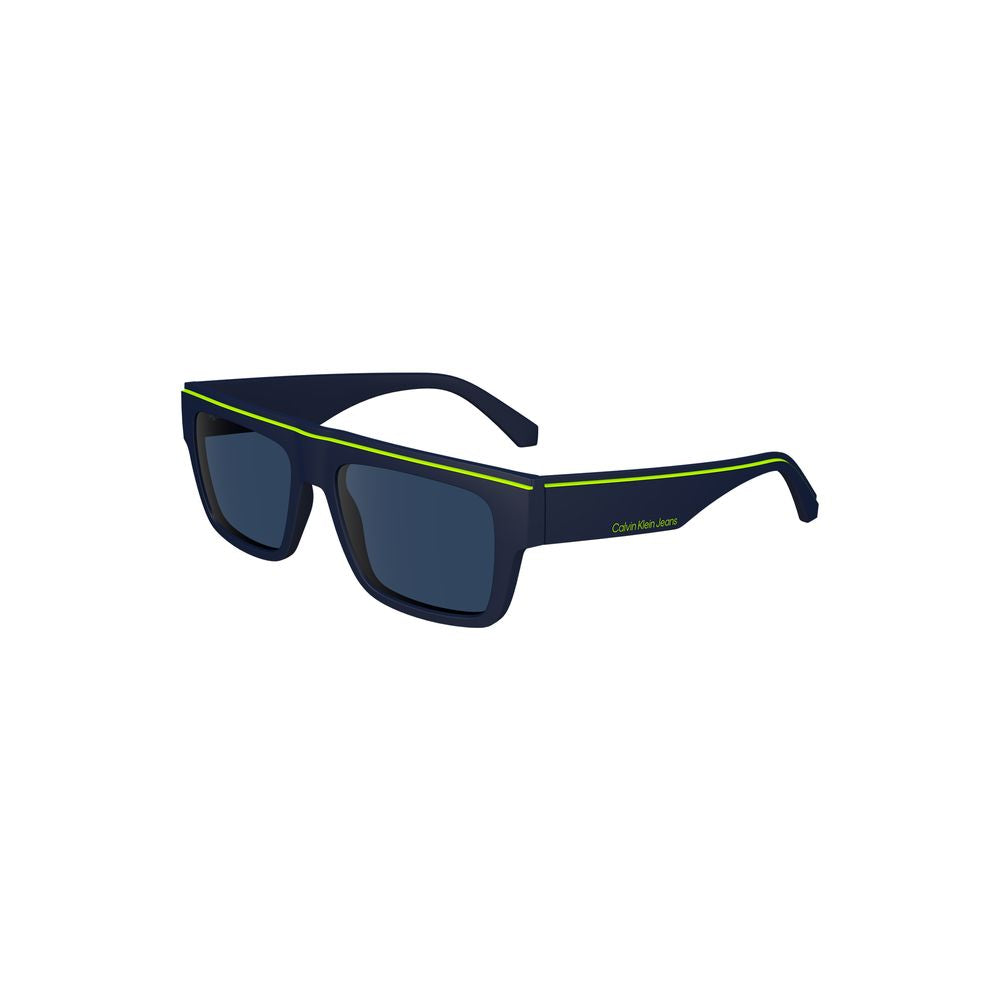 Blue Plastic Sunglasses