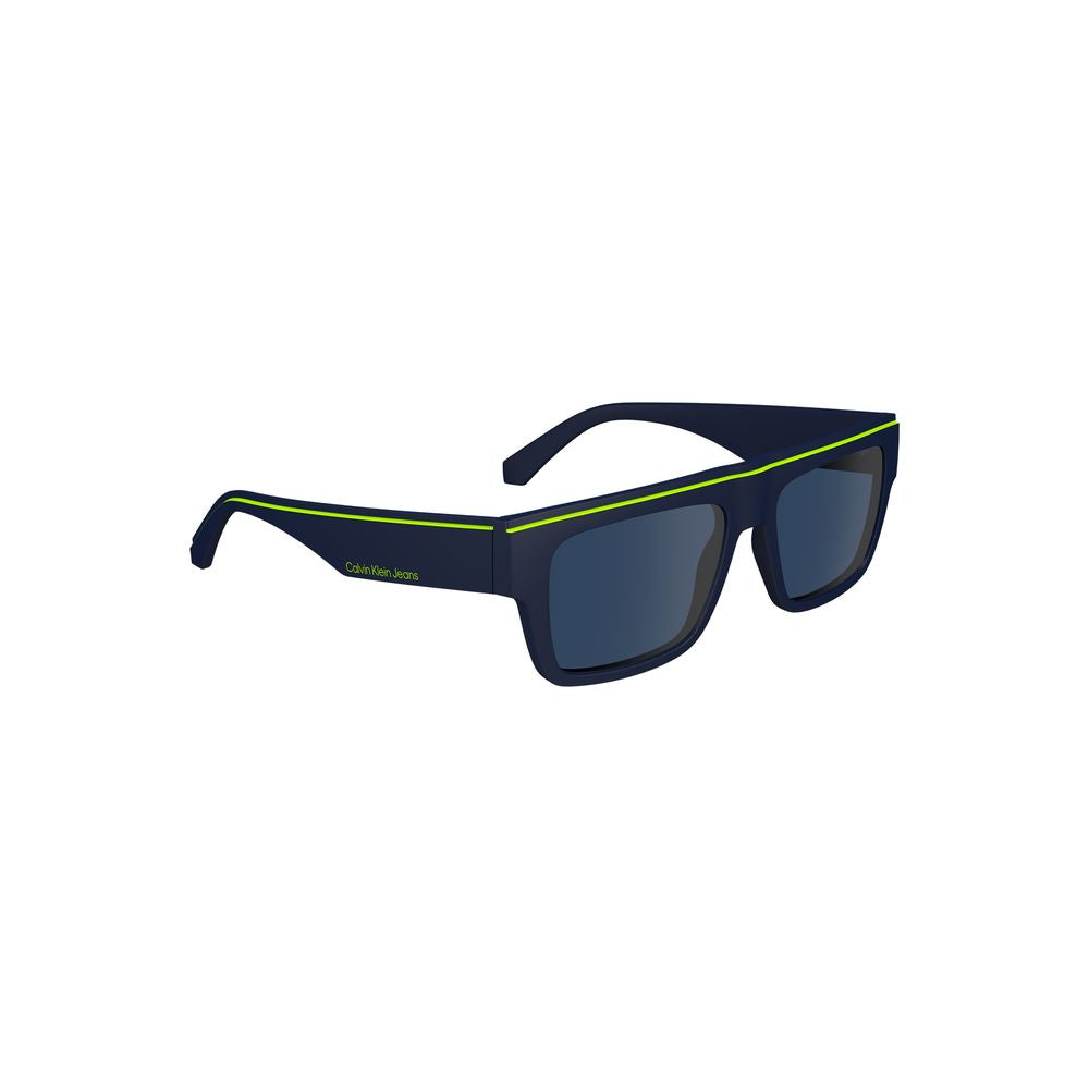 Blue Plastic Sunglasses