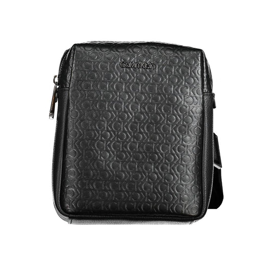 Black Allover Monogram Shoulder Bag