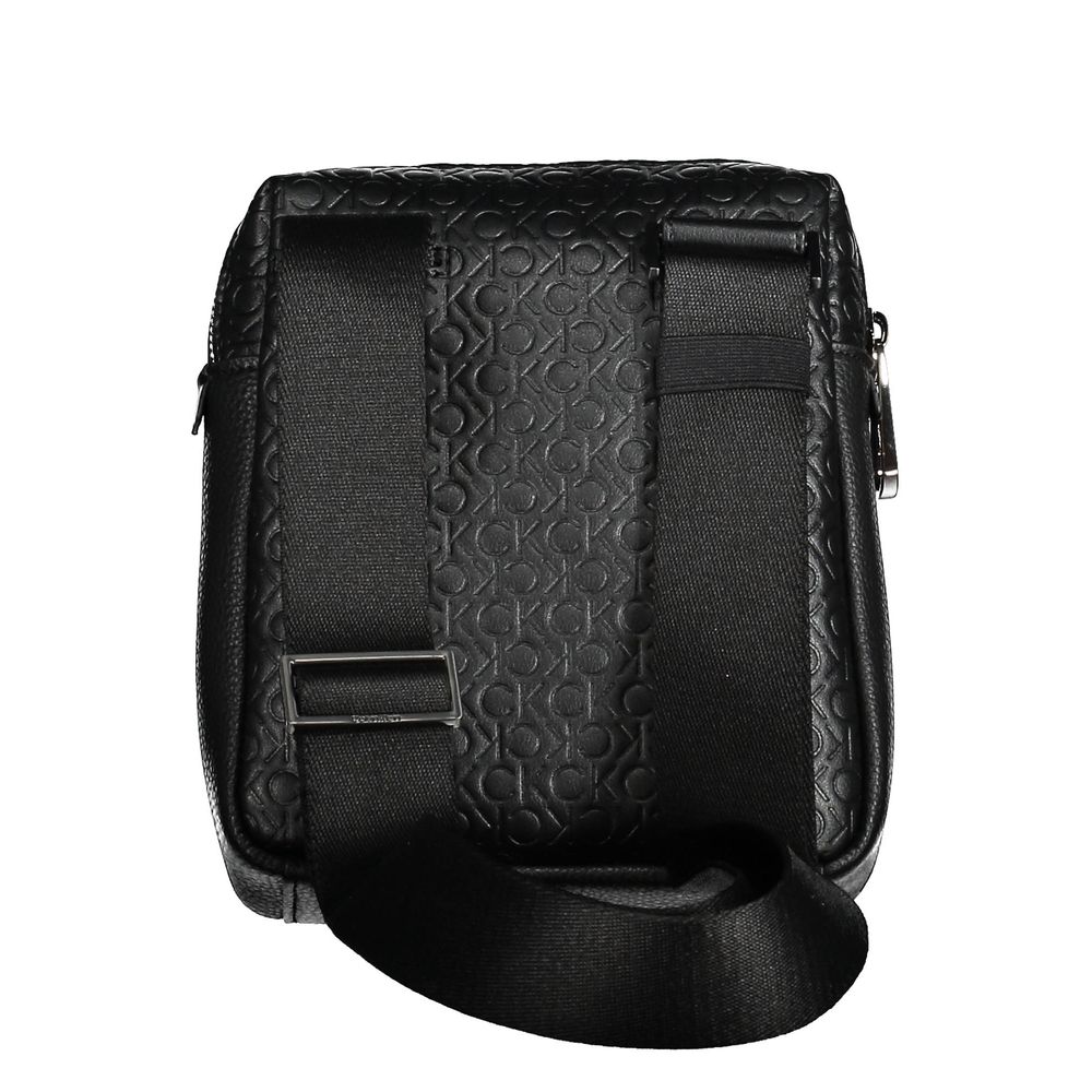 Black Allover Monogram Shoulder Bag