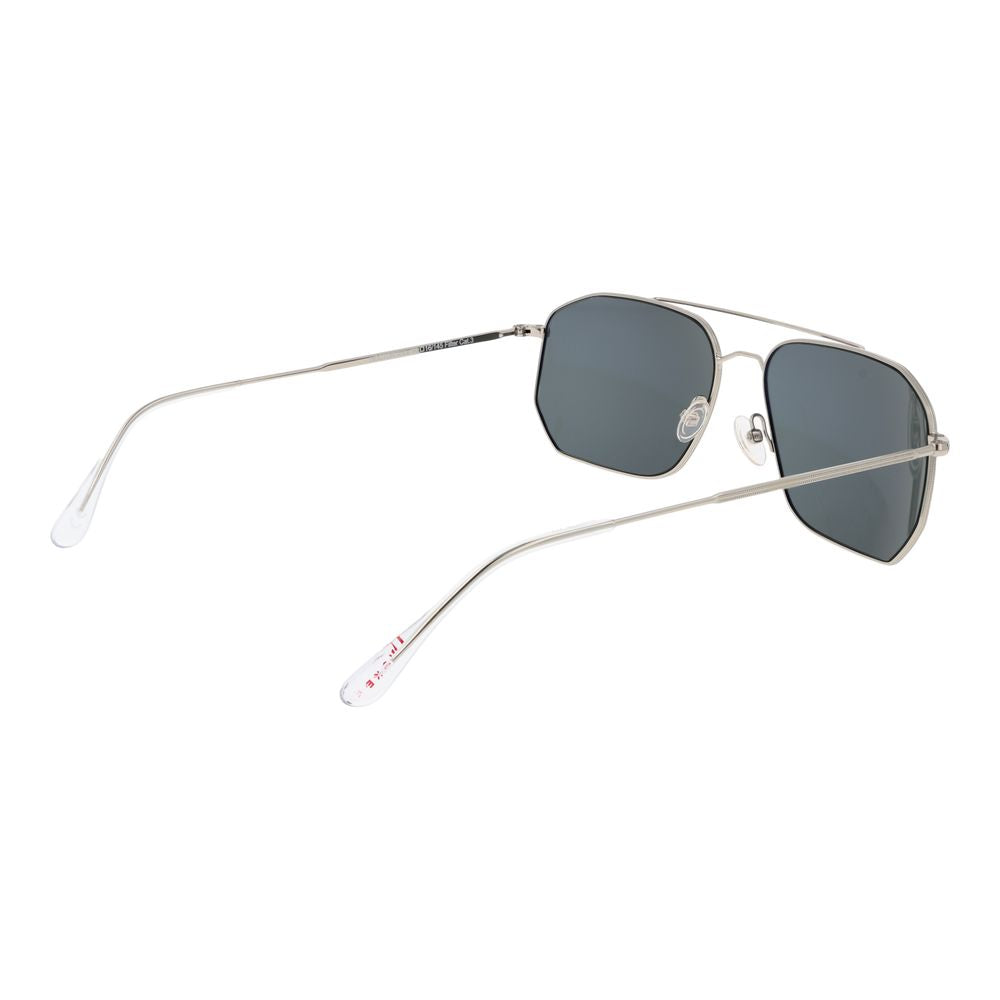 Gafas de sol plateadas para hombre