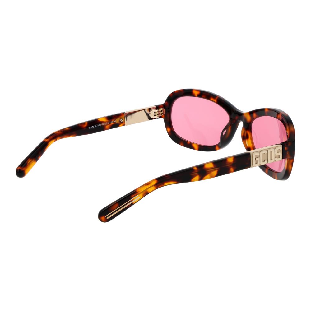 Lunettes de soleil unisexes marron