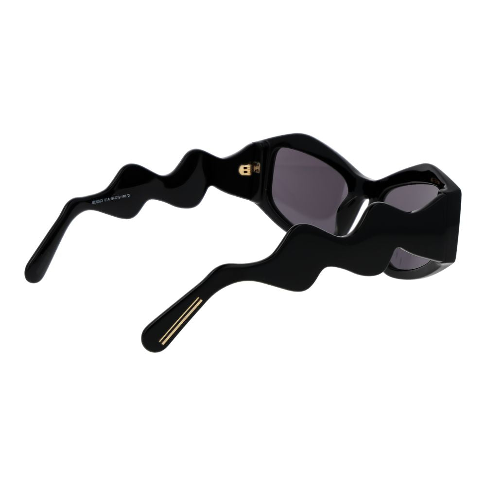Lunettes de soleil unisexes noires