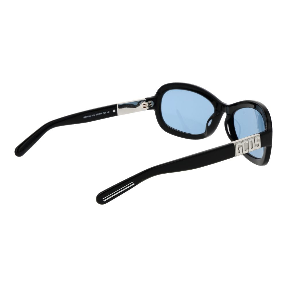 Lunettes de soleil unisexes noires