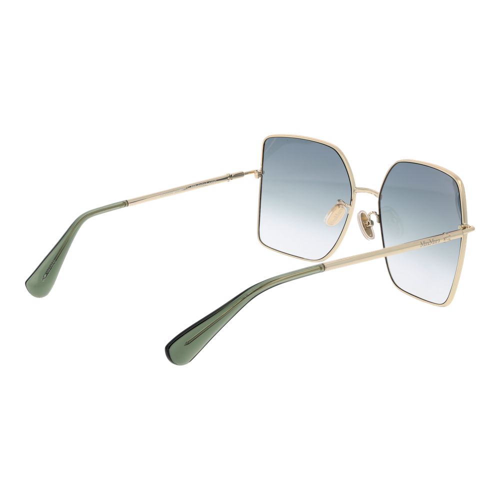 Lunettes de soleil dorées pour femmes