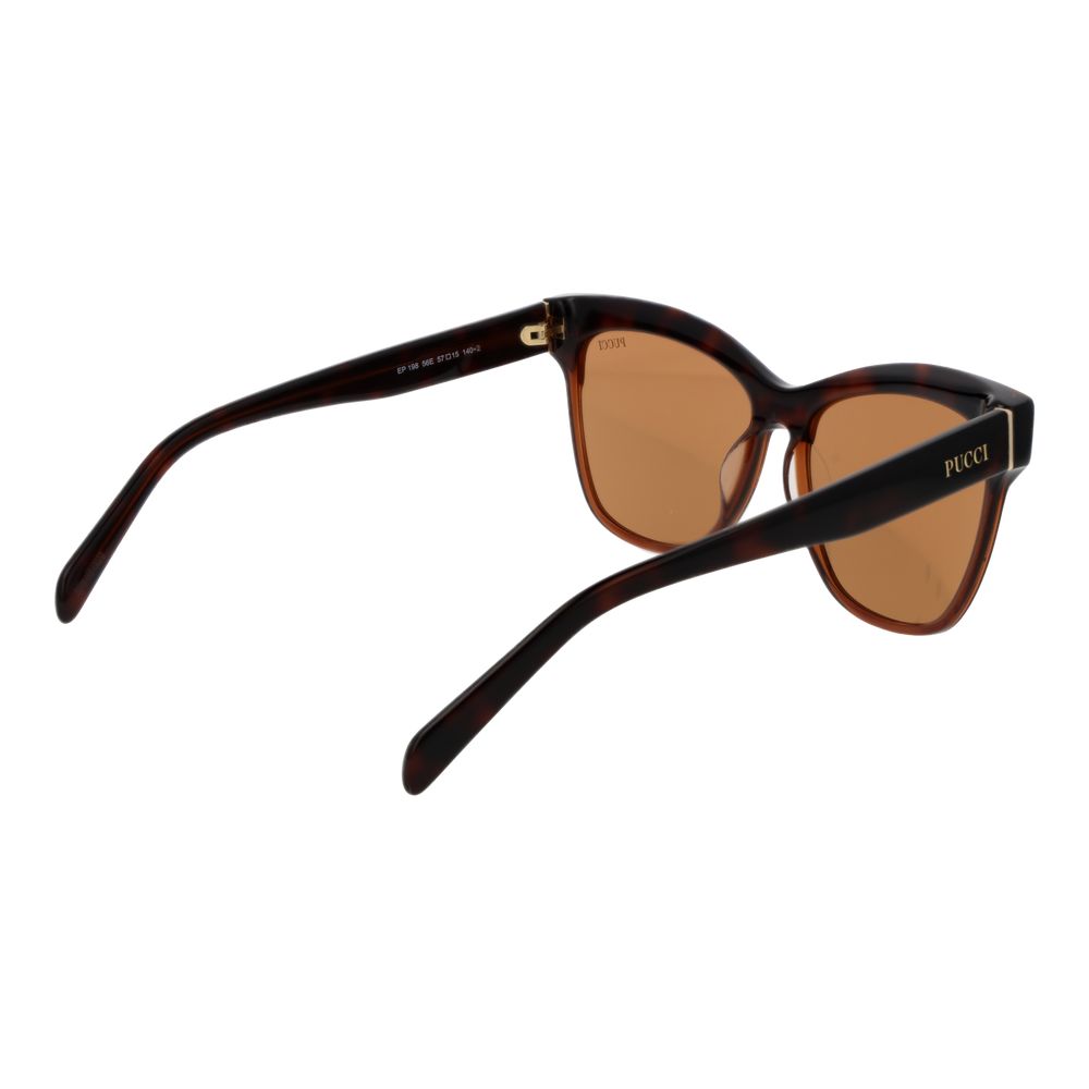 Lunettes de soleil marron pour femmes
