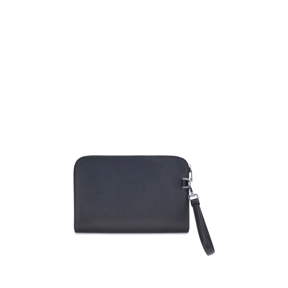 Alpine Calfskin Sicily Clutch Bag