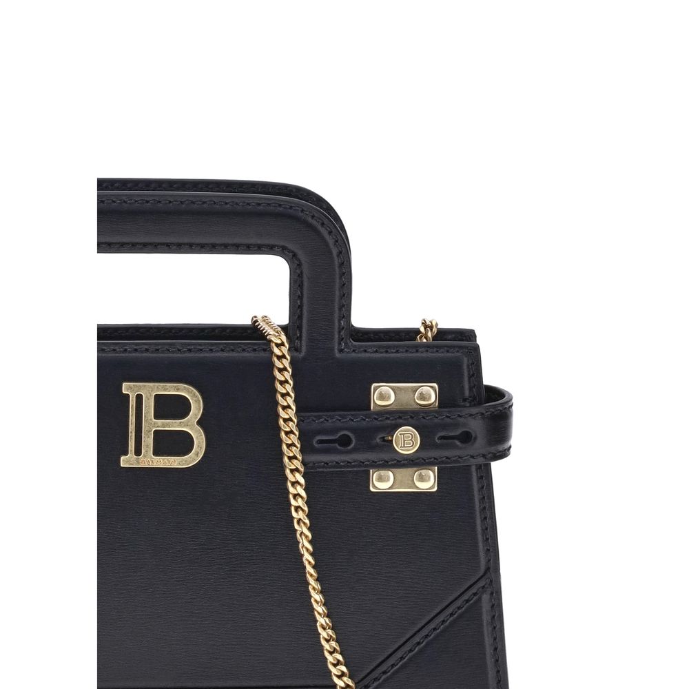 Small B-Buzz Top Handle Bag in Calfskin
