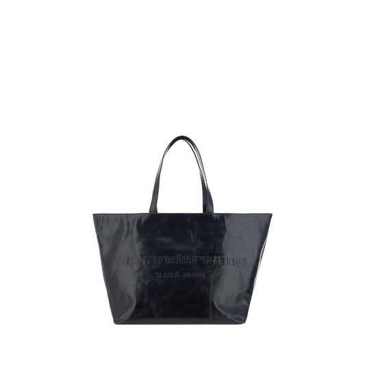 Punch Tote Bag in Crackle Patent Leather