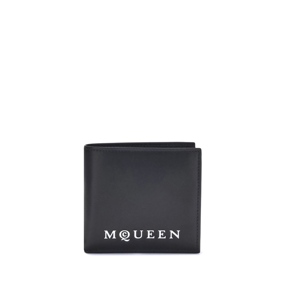 McQueen Bifold Wallet in Black