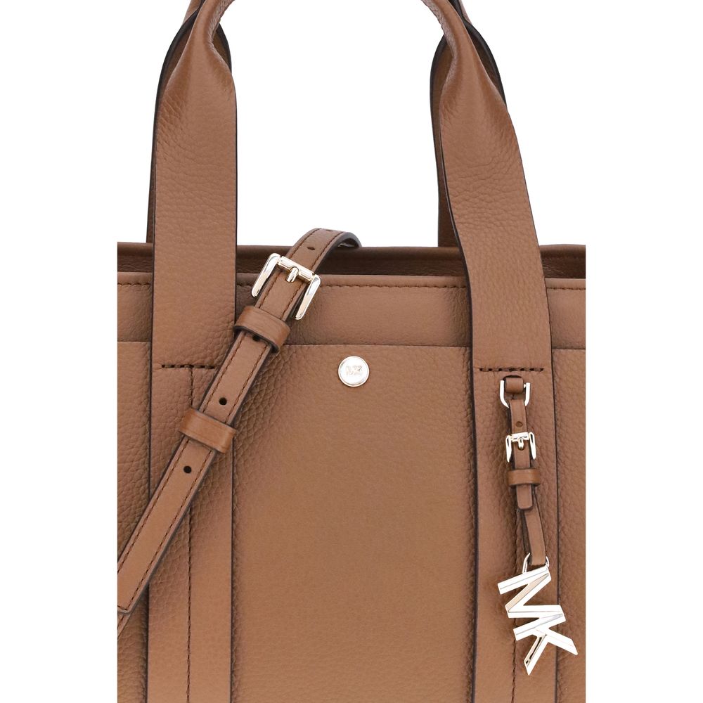 Romee Small Pebbled Leather Satchel