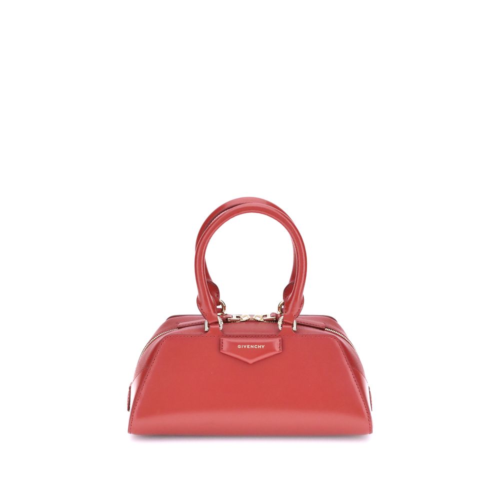Mini Antigona East-West Bag in Box Leather