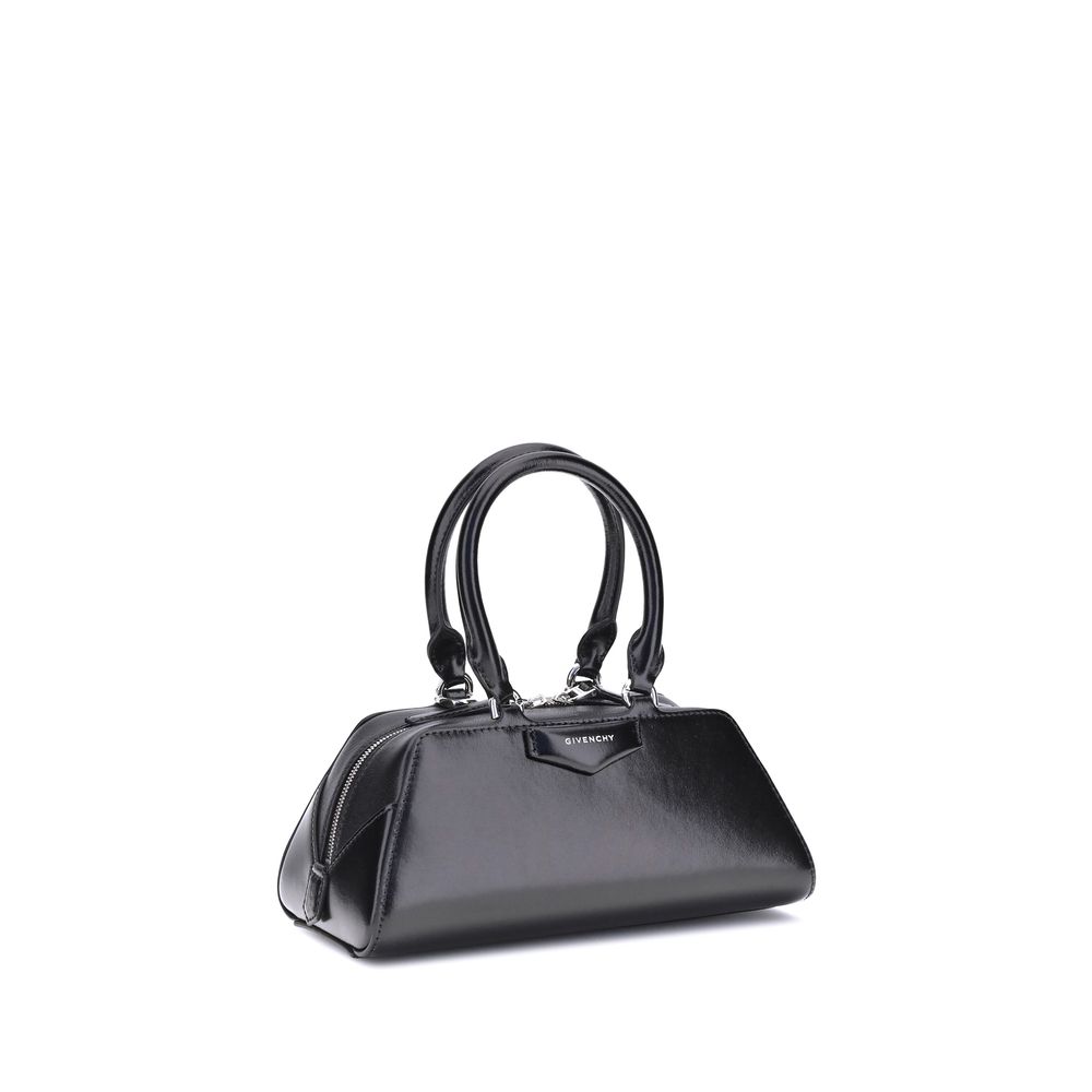 Mini Antigona East-West Bag in Box Leather