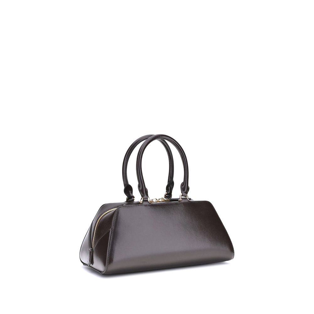 Small Antigona East-West Bag in Box Leather
