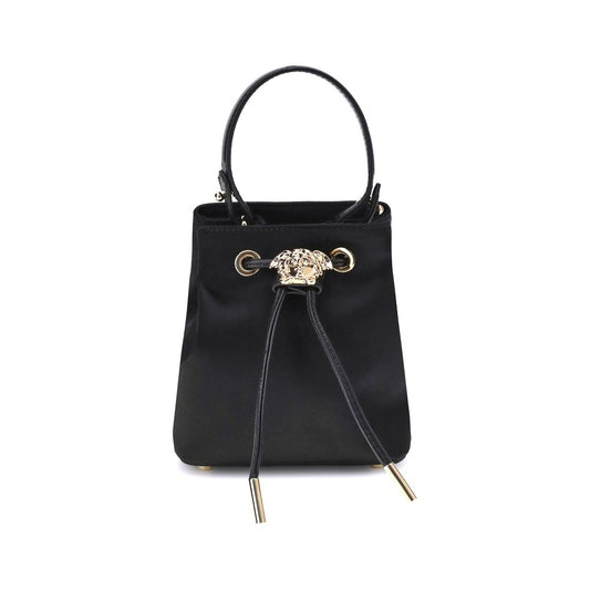 La Medusa Satin Mini Bucket Bag
