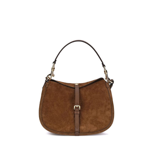Medium Suede Pony Bag