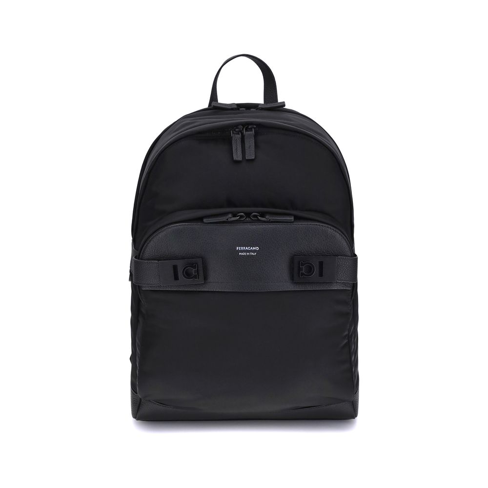 Backpack with Gancini Buckles