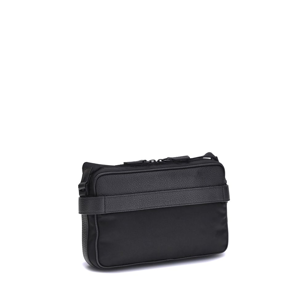 Crossbody Bag with Gancini Buckles