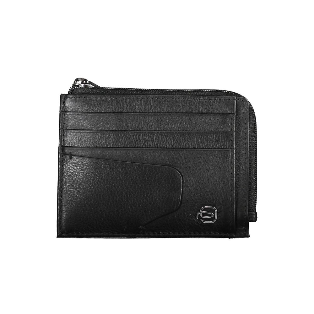 Card Holder Wallet with Zipped Coin Pocket