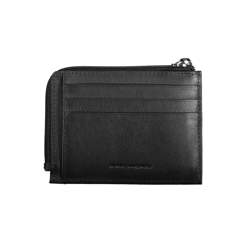Card Holder Wallet with Zipped Coin Pocket